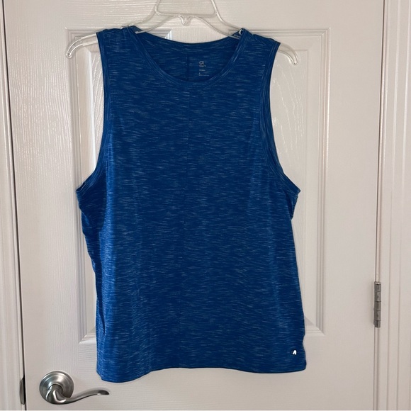 GapFit Breathe Reverse Tank Top – Royal Teal – Size Large - Picture 2 of 7